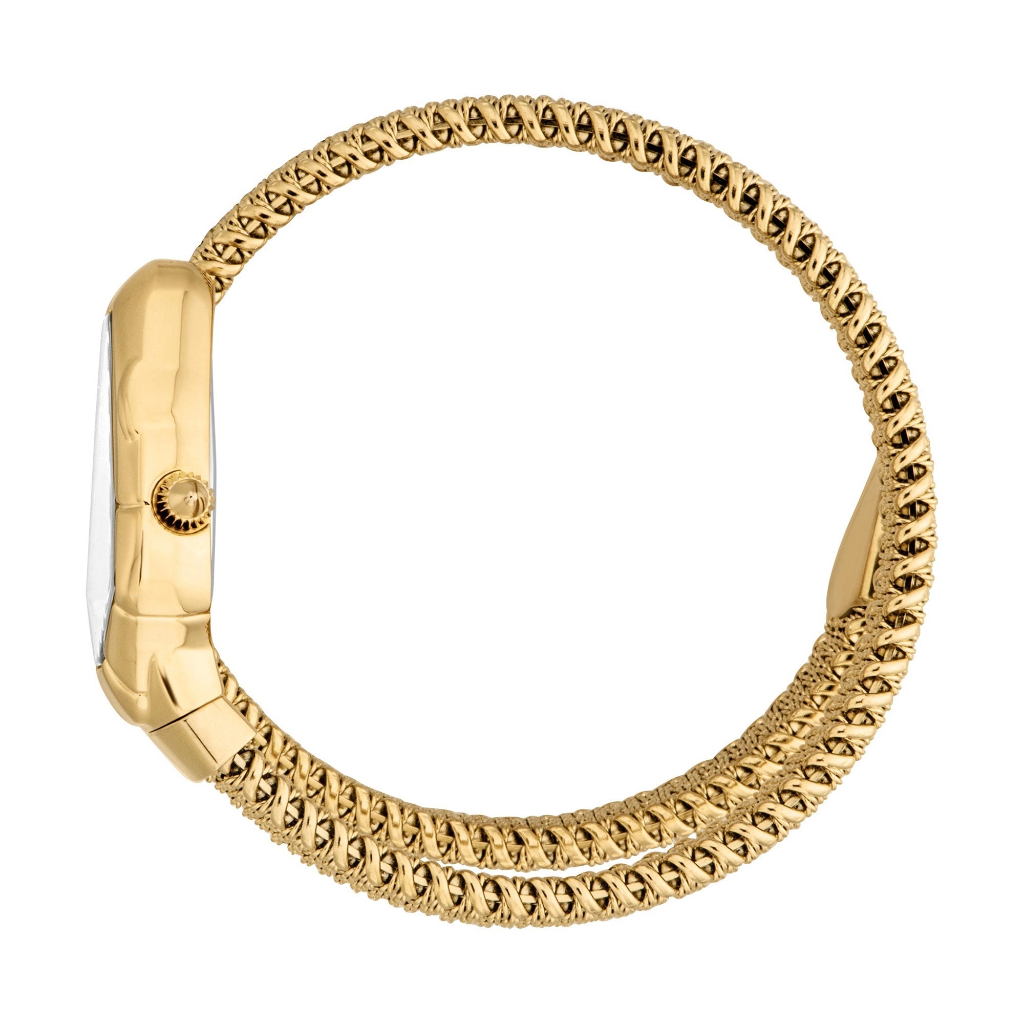 Just Cavalli Fiamma Yellow Gold Silver