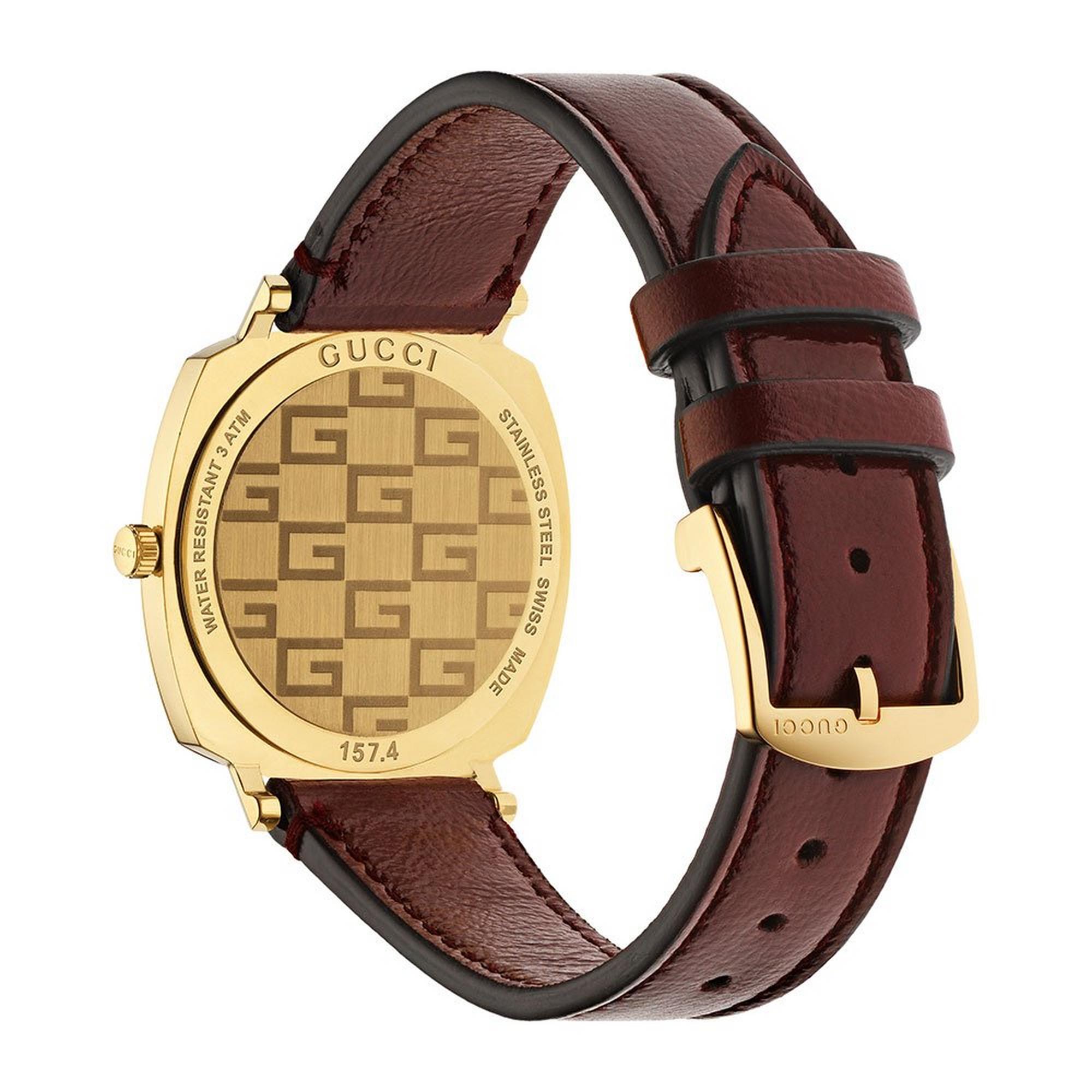 Gucci Grip Gold Pvd Watch Ya157405