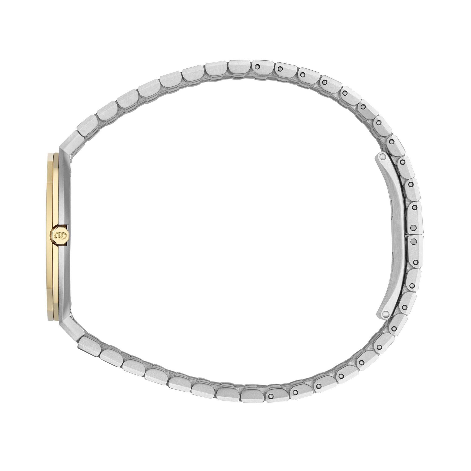 Gucci 25h 18ct Yellow Gold Plated Ladies Watch