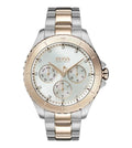 Hugo Boss Womens 1502446 Praise Two Tone Stainless Steel Watch With Rose Gold Accents