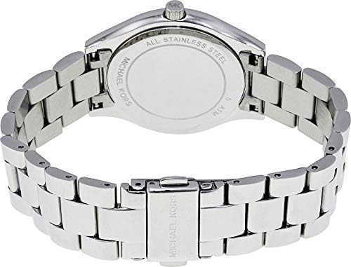 Michael Kors Mk3548 Ladies Mini Slim Runway Silver Watch