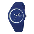 Ravel Unisex Large Comfort Fit Blue Silicone Watch R1804.16
