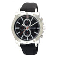 Henley Men's Polished Dial Black Silicone Sports Rubber Strap Watch H02205.3
