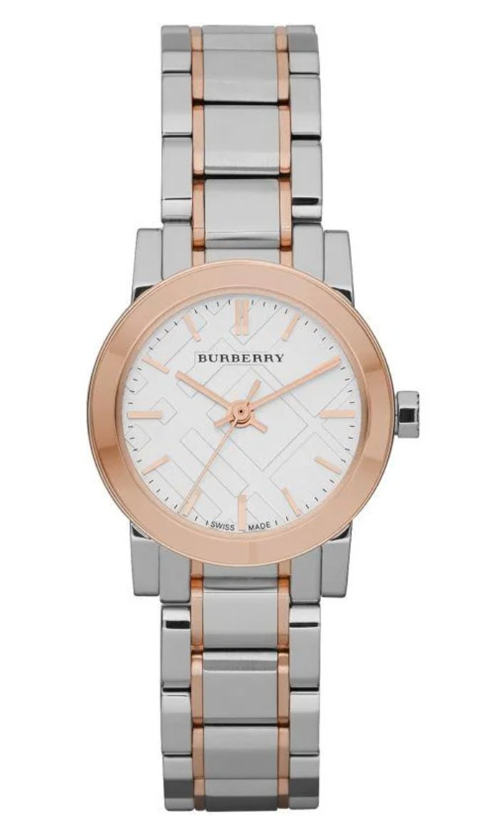 The City Two Tone Rose Gold 26mm Bu9205