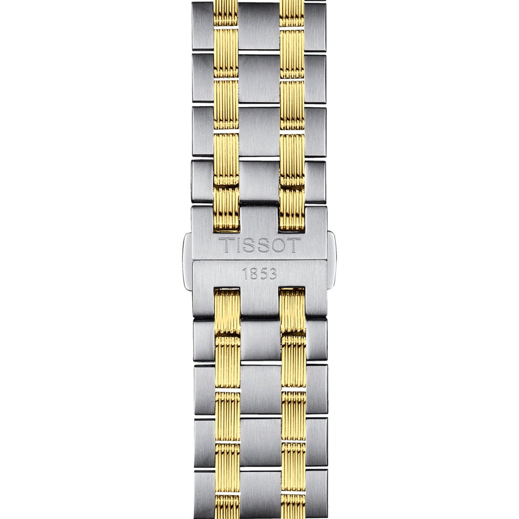 Tissot Mens Watch Automatics Iii T Classic 39mm Silver Gold T0654302203100