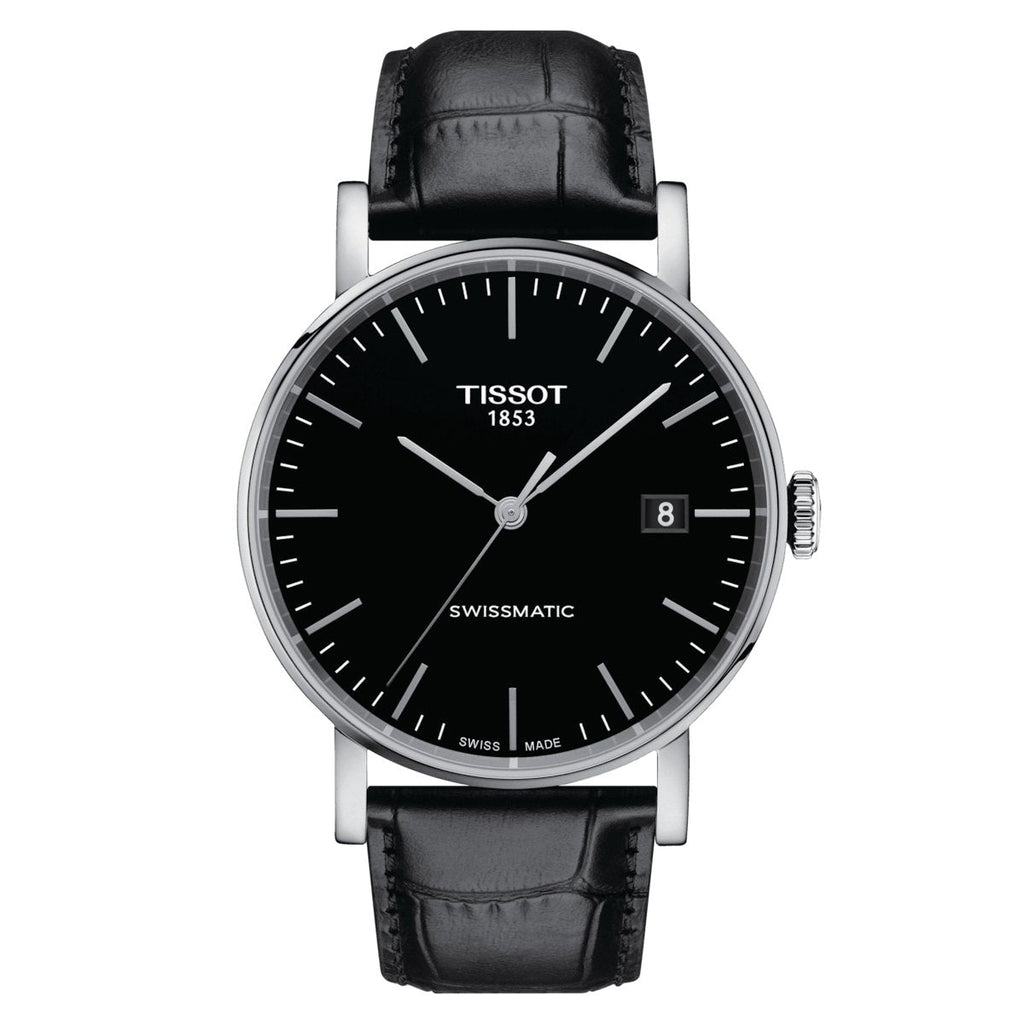 Tissot Mens Watch Everytime Swissmatic 40mm Black T1094071605100