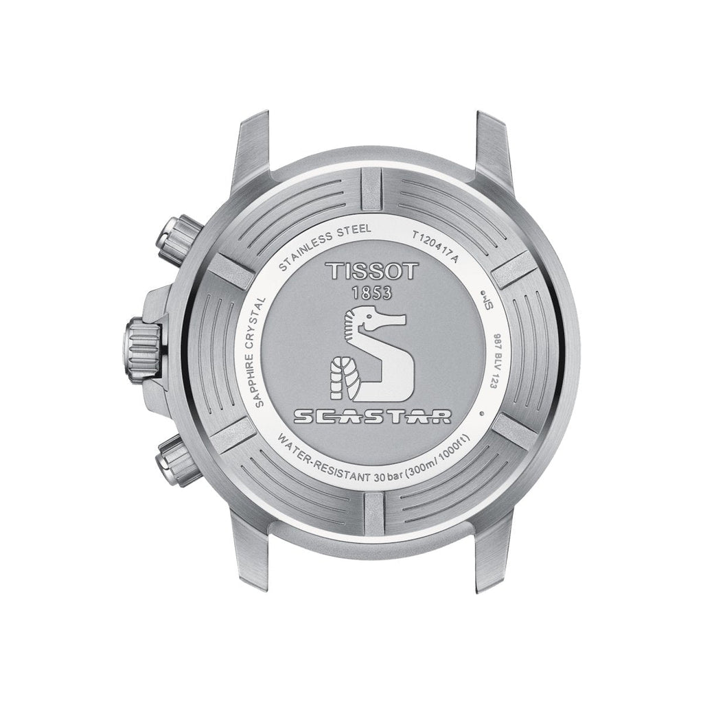 Tissot Seastar 1000 Chronograph Mens Black Watch T1204171705102