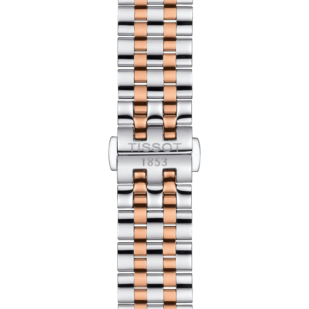 Tissot Mens Watch Carson Auto Powermatic 80 Premium 40mm Steel Rose T1224072203300
