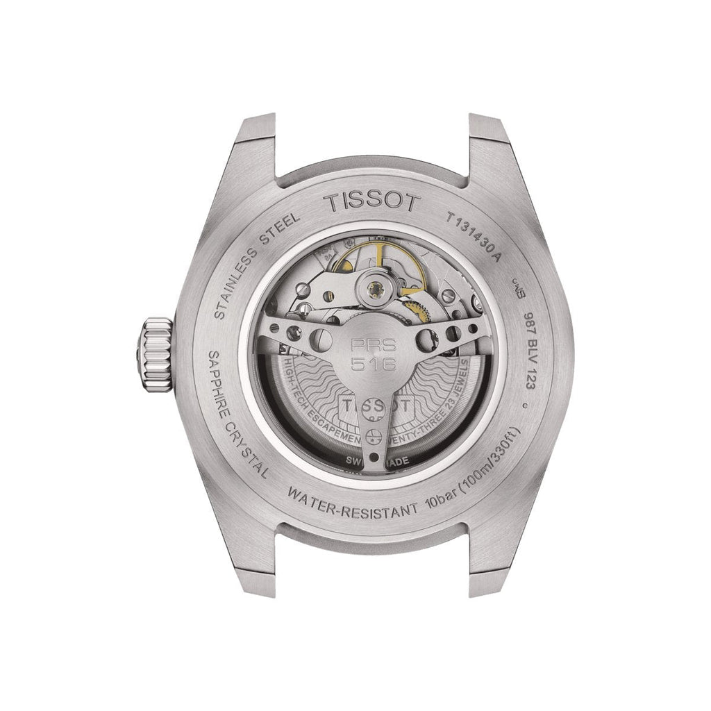 Tissot Mens Watch Prs 516 Automatic 42mm Powermatic 80 Silver Brown T1314301603200