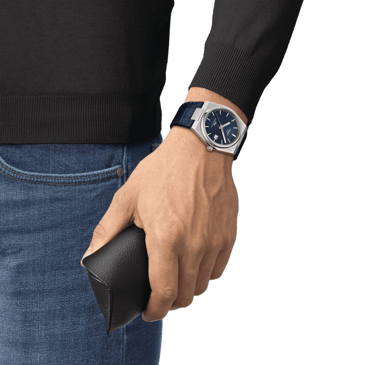 Tissot Prx 40mm Mens Blue Watch T1374071604100