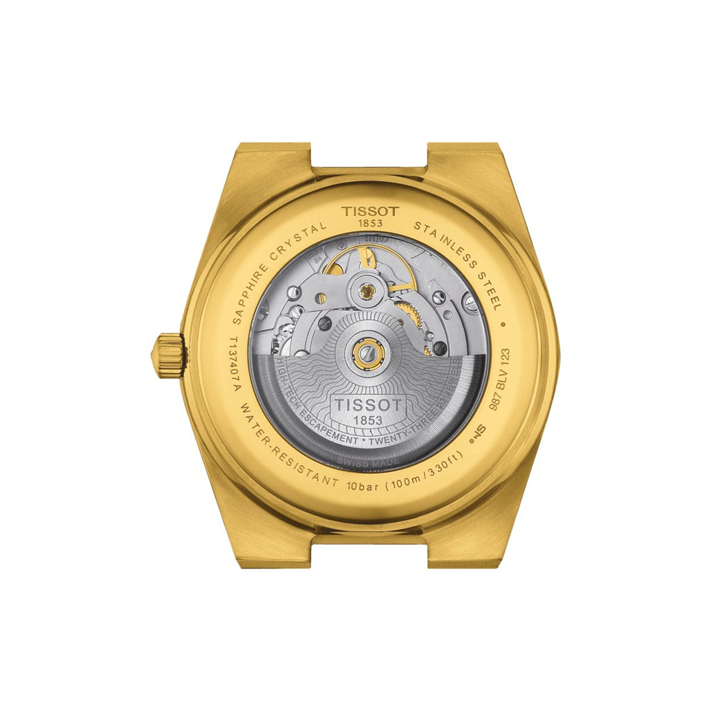 Tissot Prx Mens Gold Watch T1374103302100 Copy
