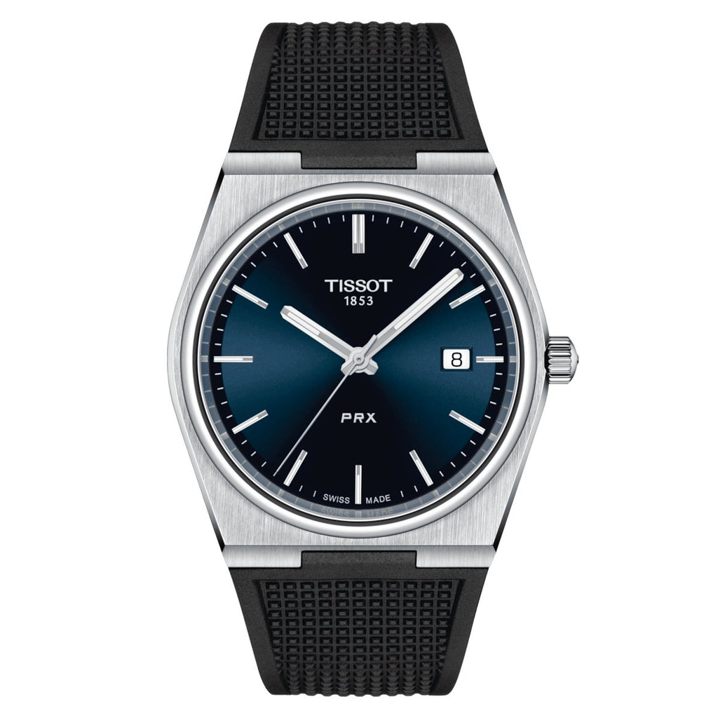 Tissot Prx 40mm Mens Blue Watch T1374101704100