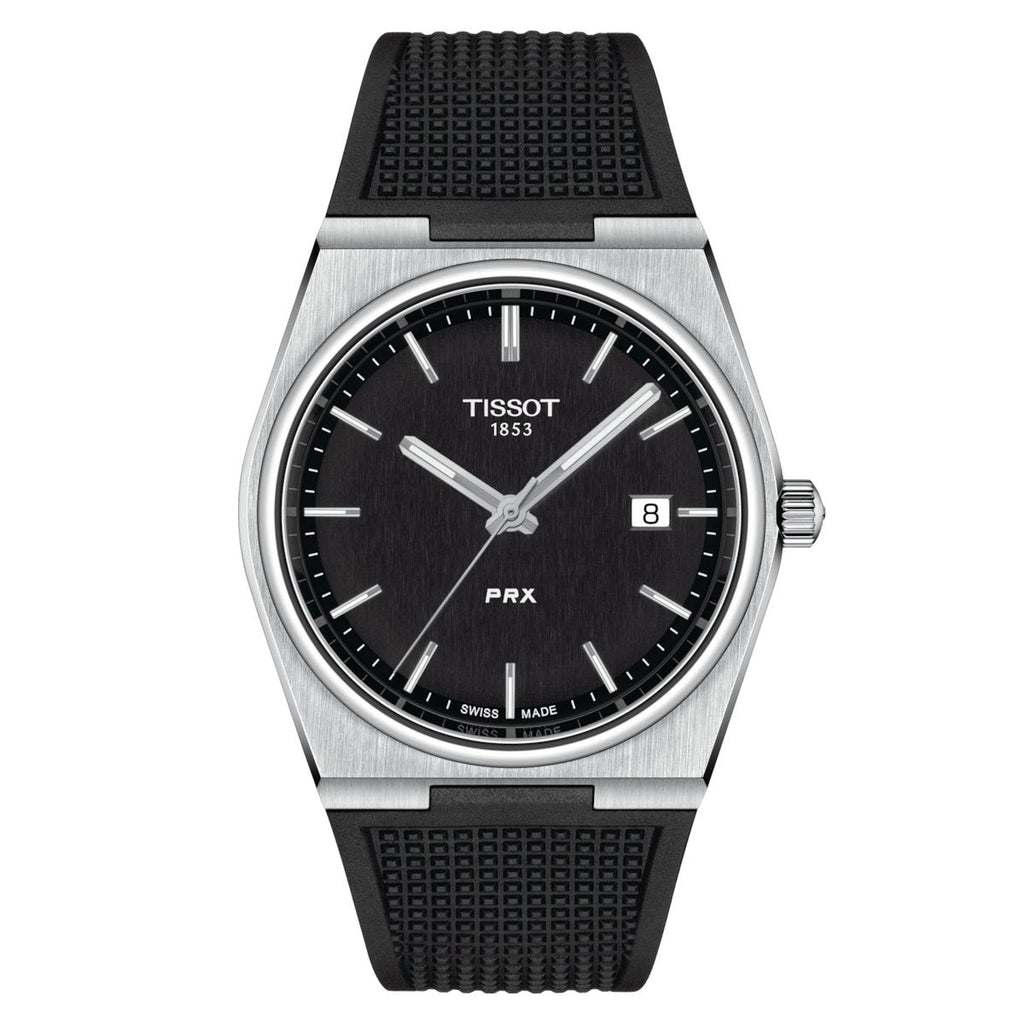 Tissot Prx 40mm Mens Black Watch T1374101705100