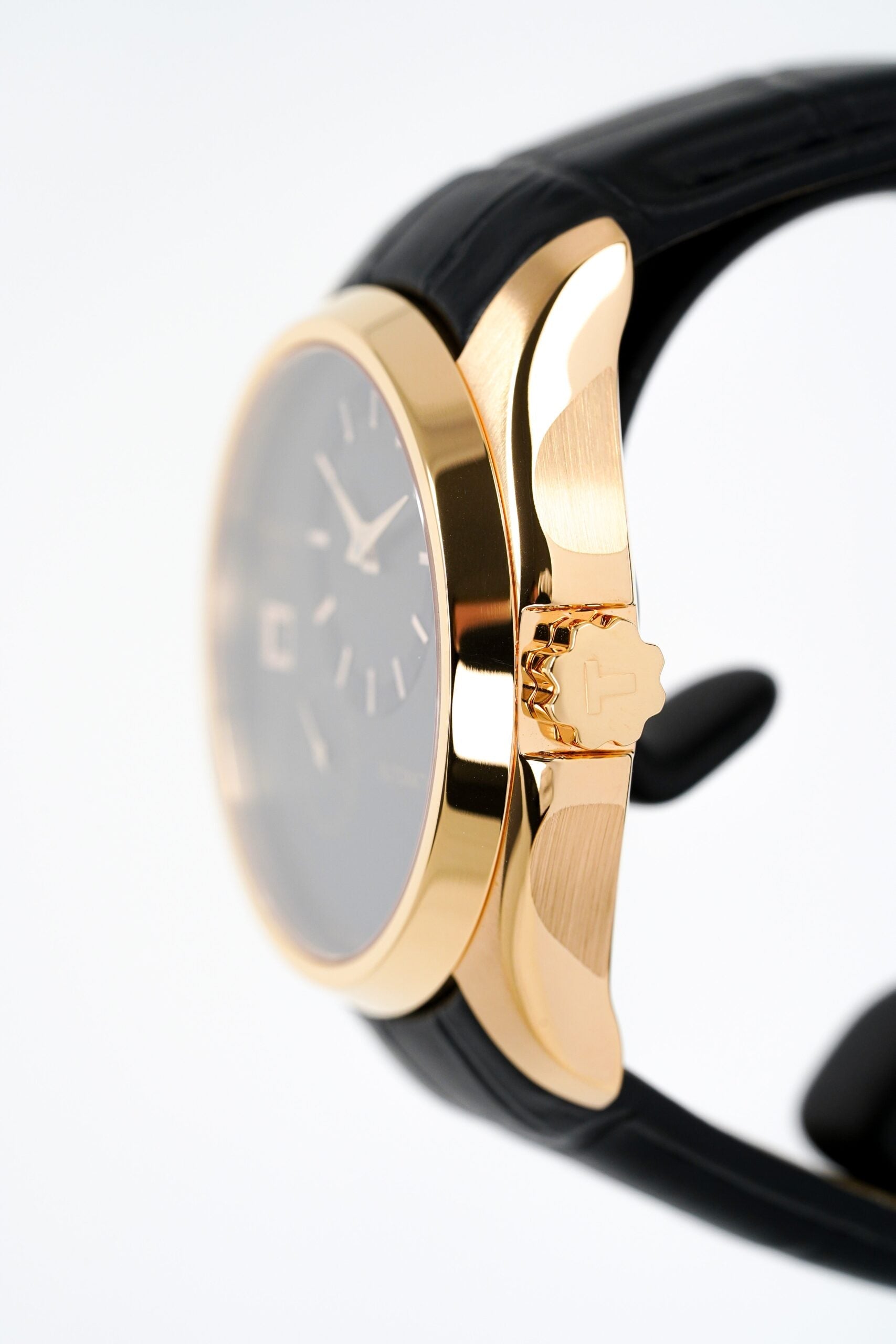 Tissot Mens Couturier Small Second Rose Gold T Classic Automatic Watch Couturier Powermatic 80 Date Purple Rose Gold
