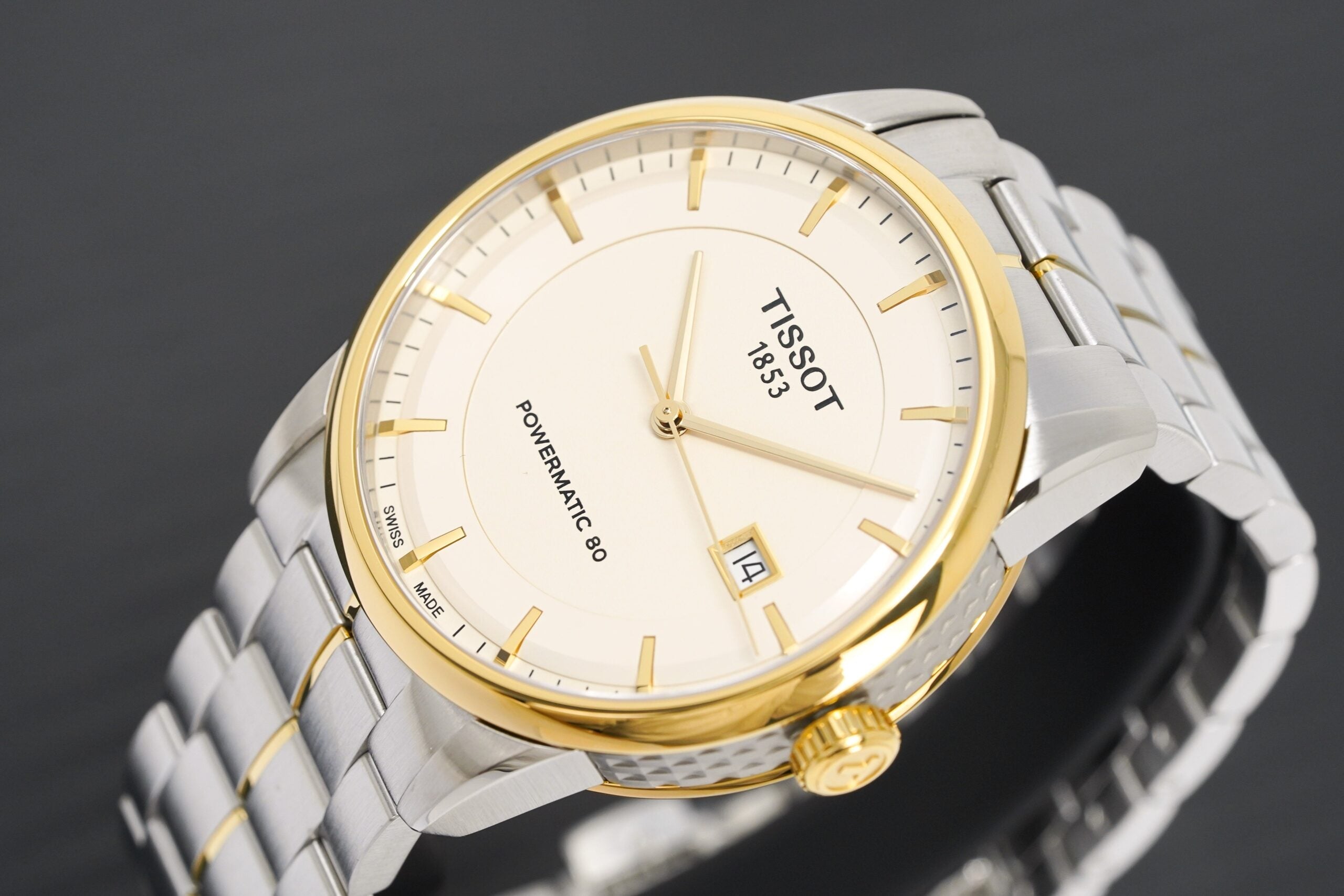 Tissot Mens Luxury Powermatic 80 Date Automatic Watch T0864072226100