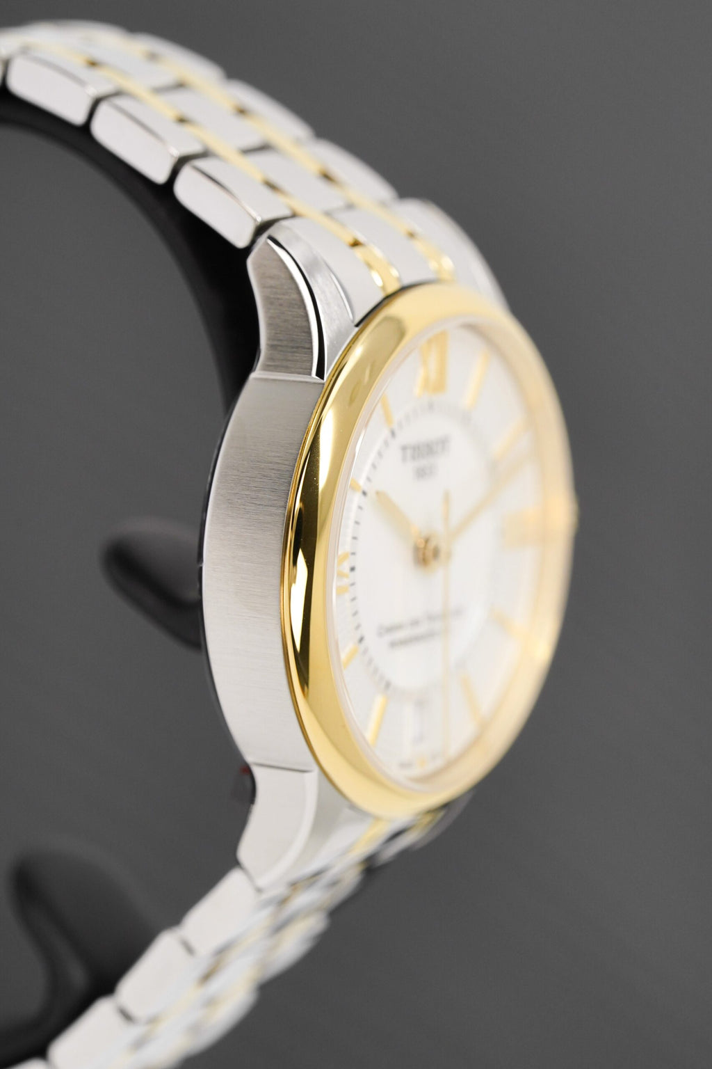 Tissot Ladies Automatic Watch Chemin Des Tourelles Powermatic 80 Two Tone T0992072211800