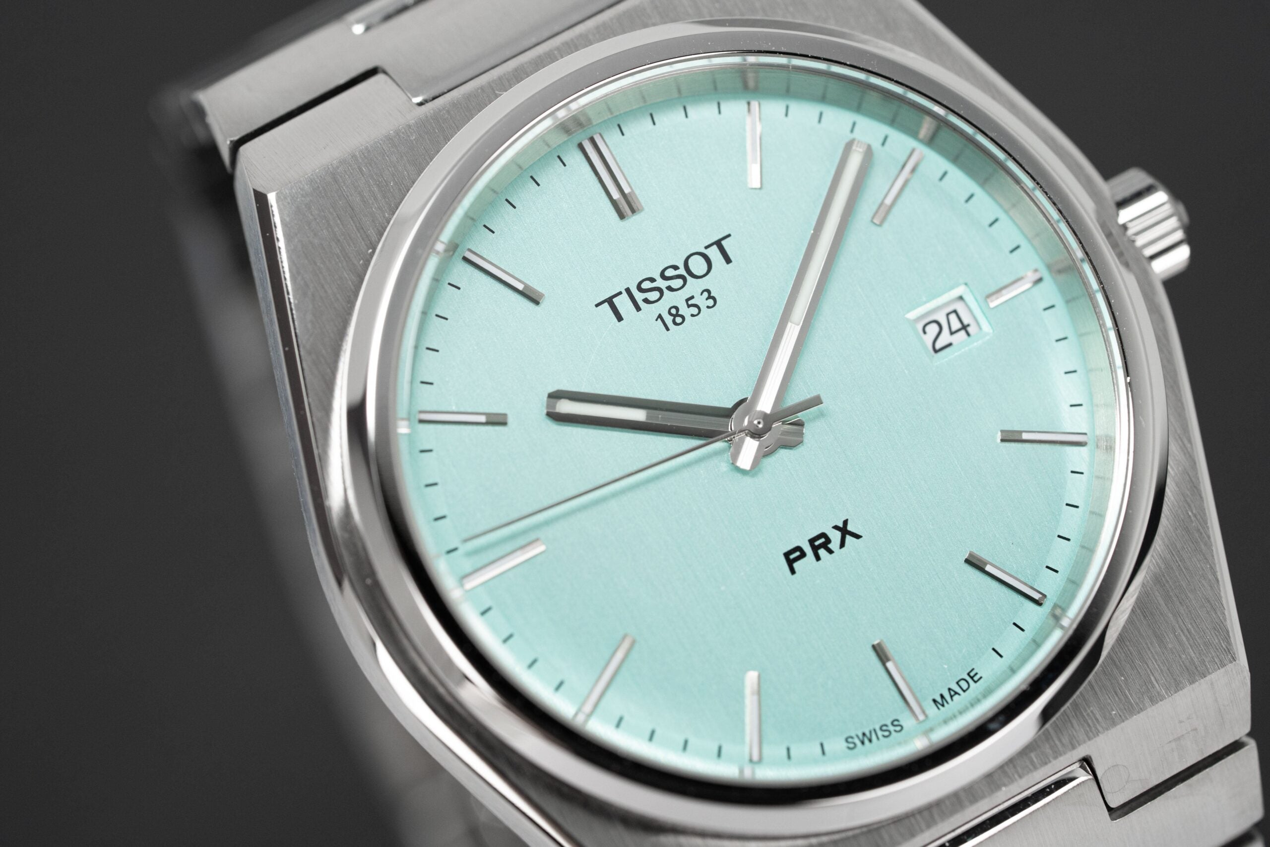 Tissot Mens Watch Prx Mint Green T137 410 11 091 01