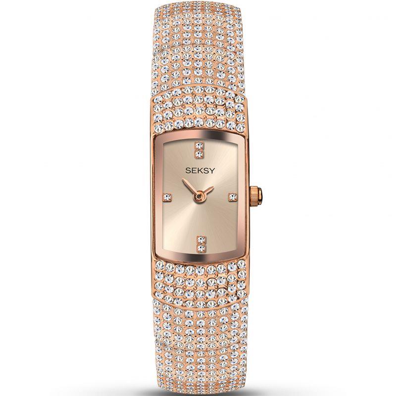 Seksy Ladies' Swarovski Crystal Watch 2374