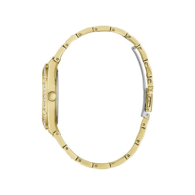 Guess Watches Afterglow Ladies Sport Gold Stainless Steel Watch Gw0312l2