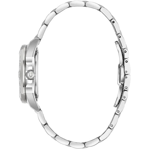 Bulova Marine Star Ladies Silver Watch 96r232