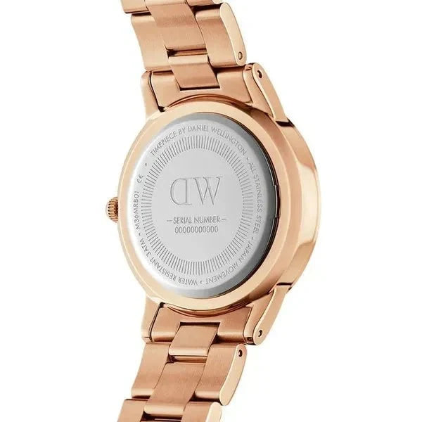 Daniel Wellington Iconic Link Ladies Rose Gold Watch Dw00600213