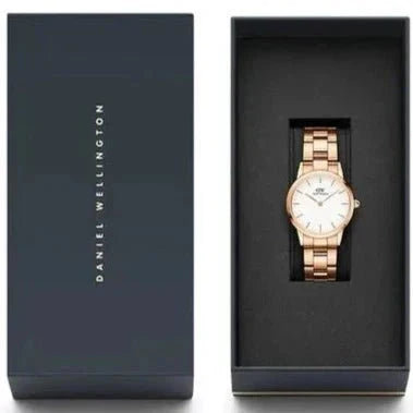 Daniel Wellington Iconic Link Ladies Rose Gold Watch Dw00600213