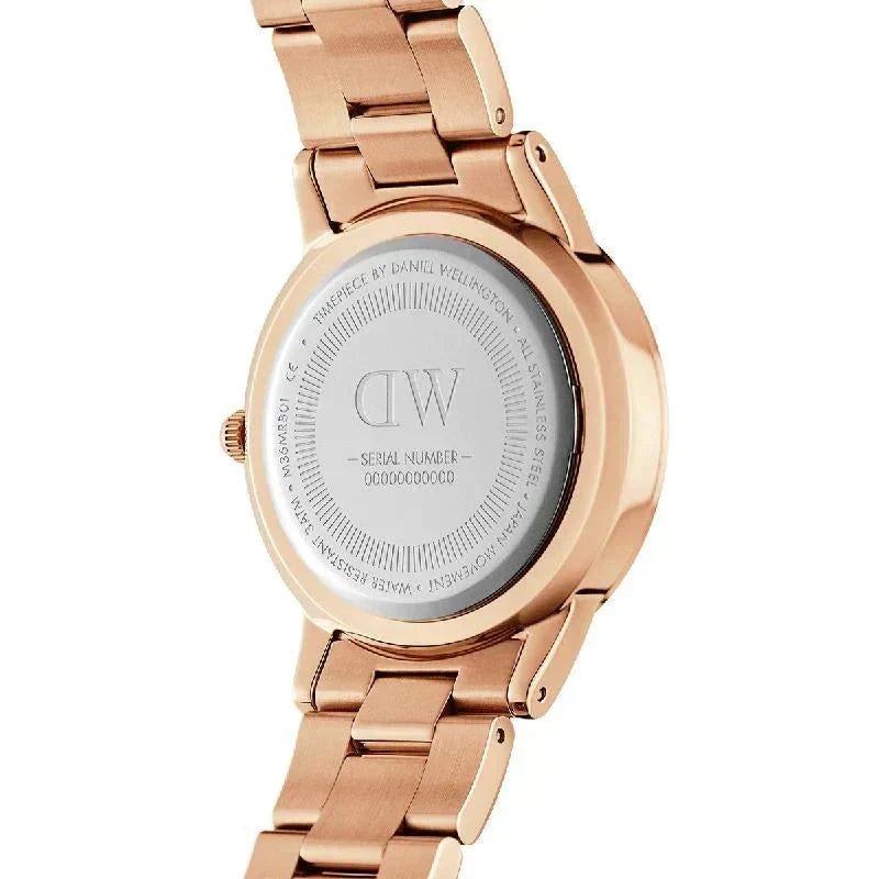 Daniel Wellington Iconic Link Mens Rose Gold Watch Dw00100343