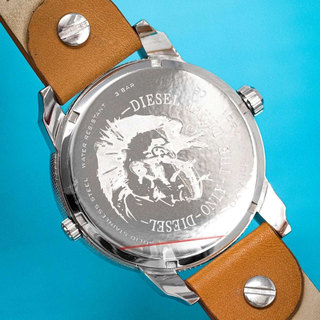 Diesel Dz7308 Men S Mini Daddy Blue Watch