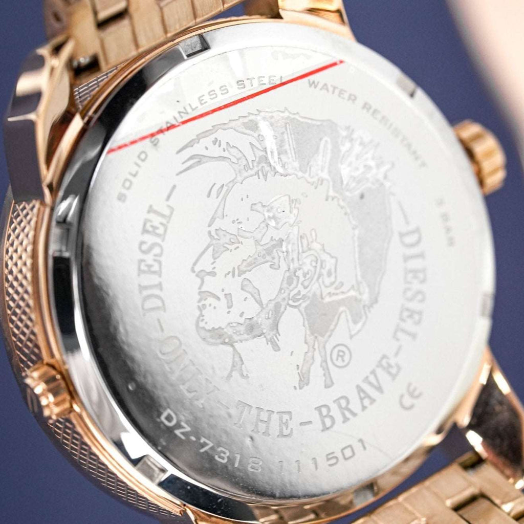 Diesel Dz7318 Men S Mini Daddy Rose Gold Watch