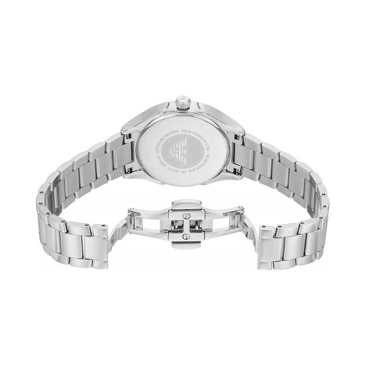 Emporio Armani Ar11030 Ladies Valeria Silver Watch