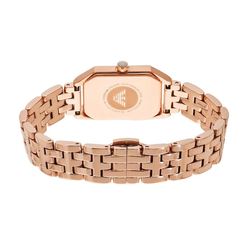 Emporio Armani Ar11147 Ladies Gioia Rose Gold Watch