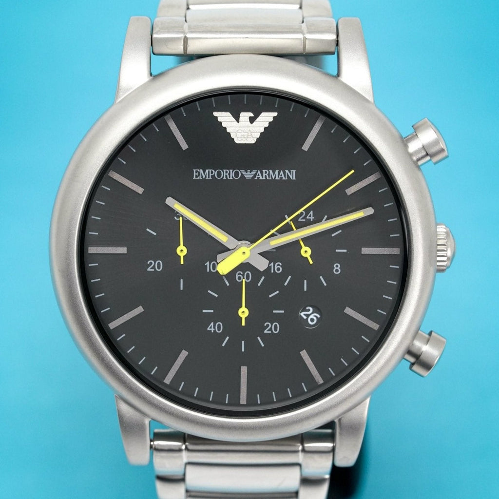 Emporio Armani Ar11324 Men S Luigi Chronograph Steel Watch