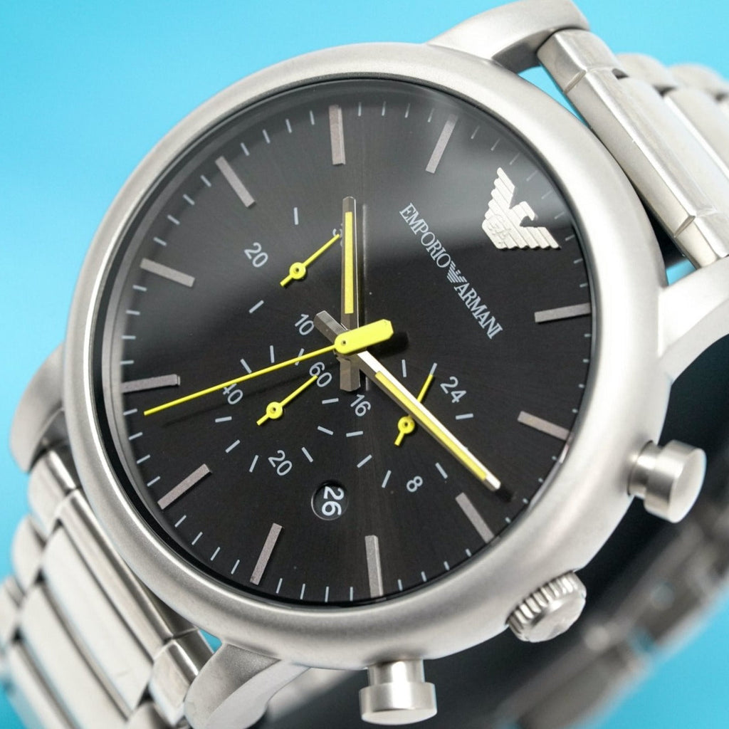 Emporio Armani Ar11324 Men S Luigi Chronograph Steel Watch