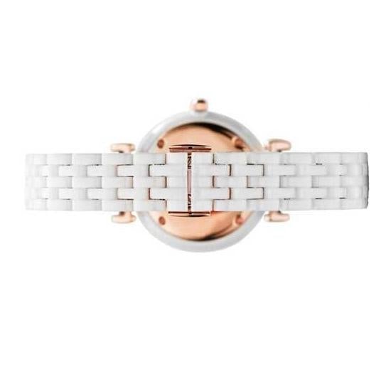 Emporio Armani Ar1486 Ladies White Watch