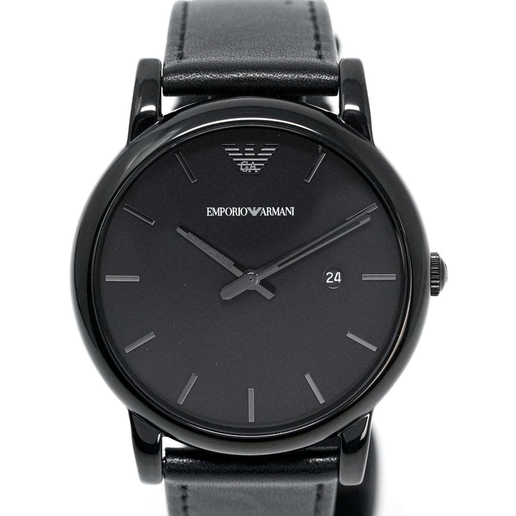 Emporio Armani Ar1732 Men S Classic Black Pvd Watch