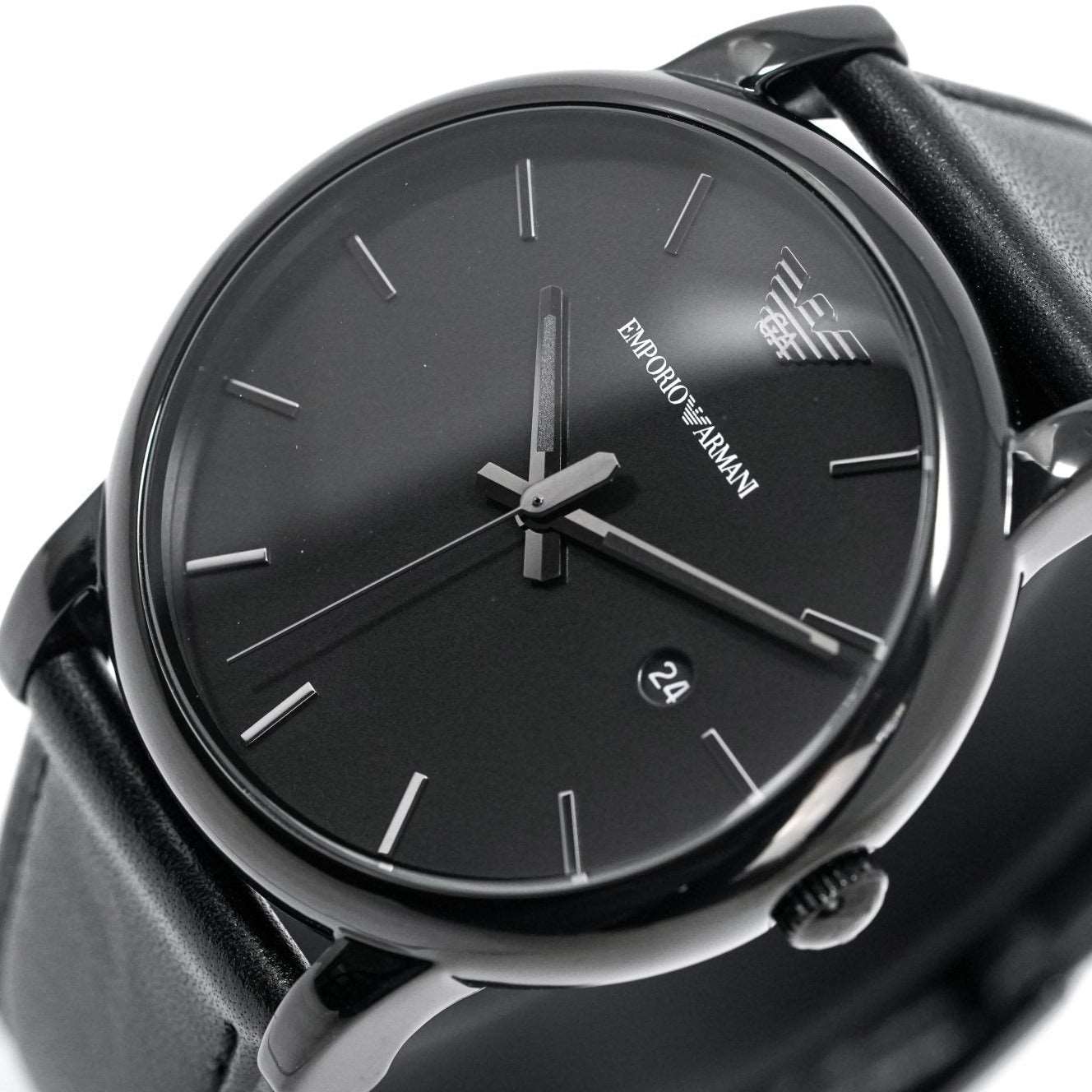 Emporio Armani Ar1732 Men S Classic Black Pvd Watch