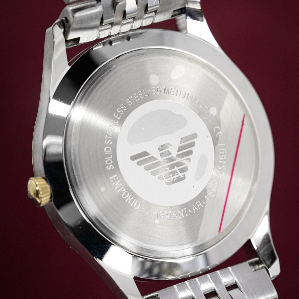 Emporio Armani Ar1868 Men S Two Tone Watch