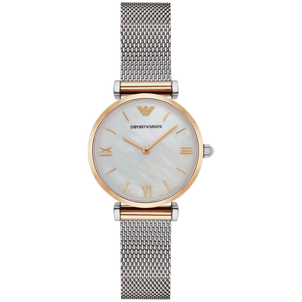 Emporio Armani Ar2068 Ladies Mother Of Pearl Watch