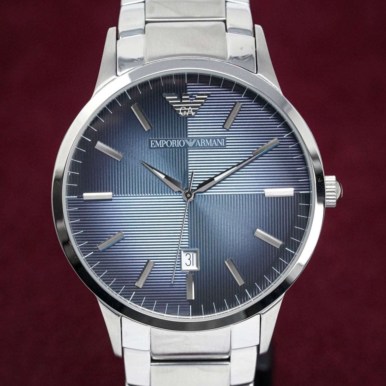 Emporio Armani Ar2472 Men S Renato Blue Watch