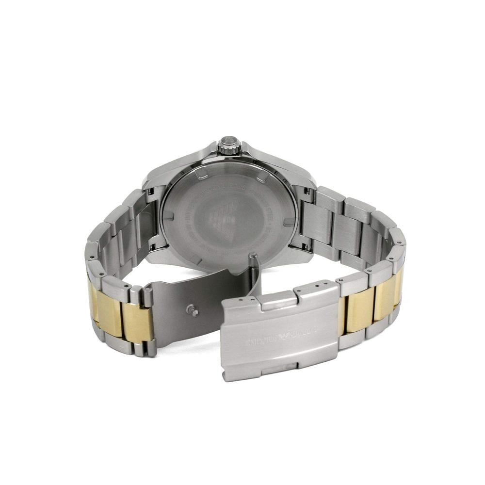Emporio Armani Ar80017 Men S Two Tone Gold Watch