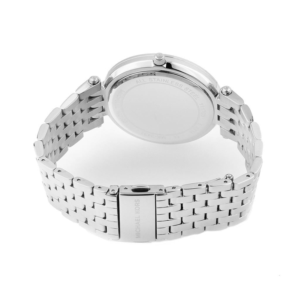 Michael Kors Mk3437 Ladies Darci Silver Diamonte Watch