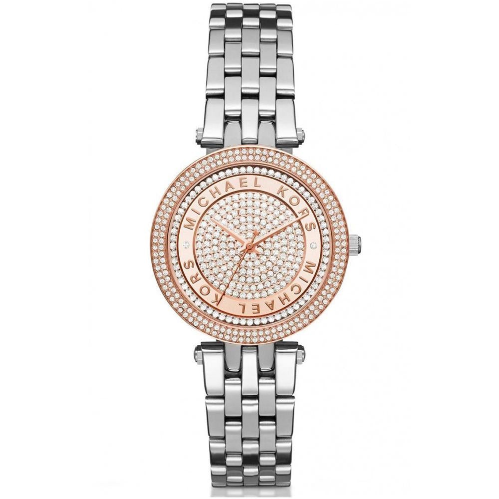 Michael Kors Mk3446 Ladies Mini Darci Rose Gold Watch