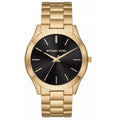 Michael Kors Mk3478 Ladies Slim Runway Gold Watch