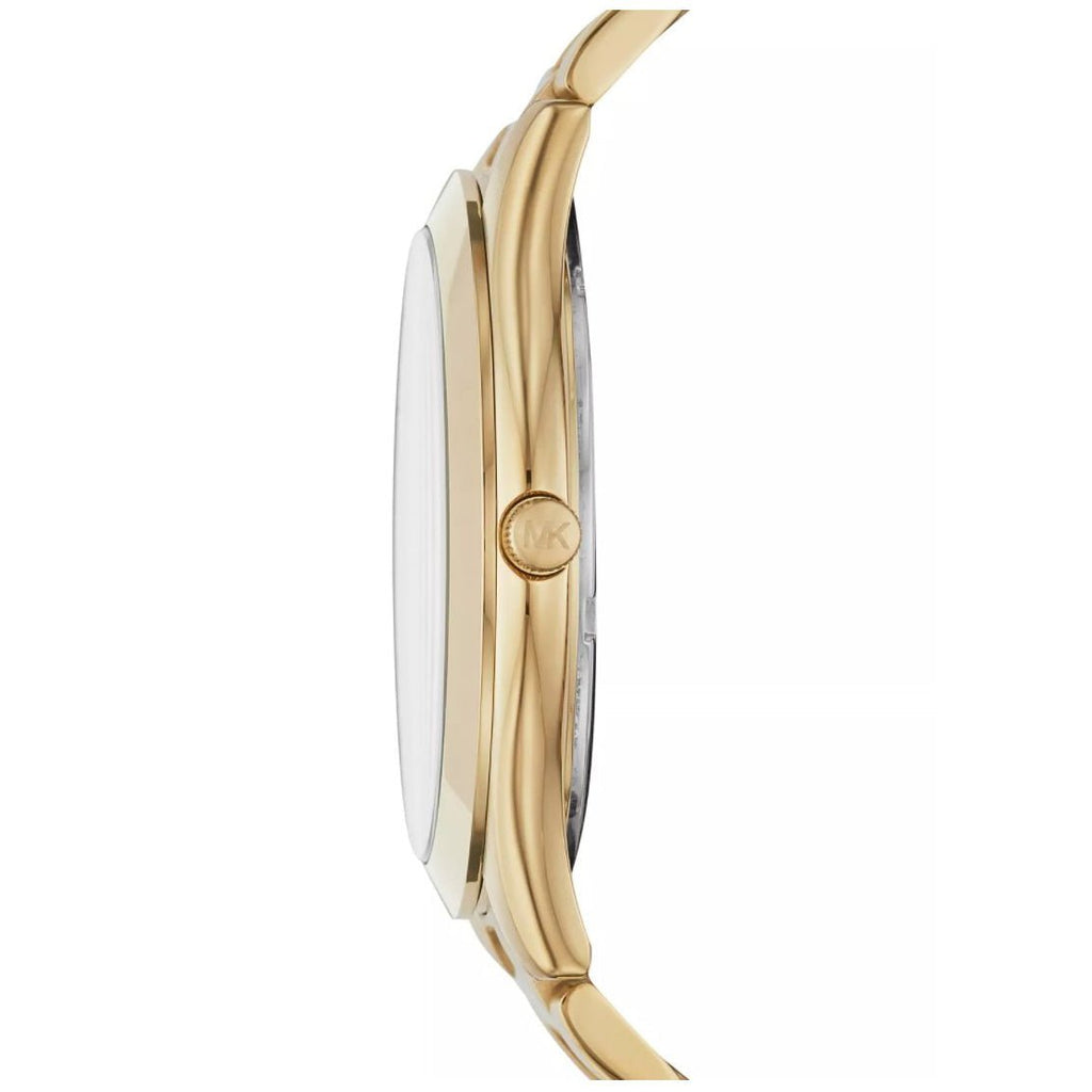 Michael Kors Mk3478 Ladies Slim Runway Gold Watch