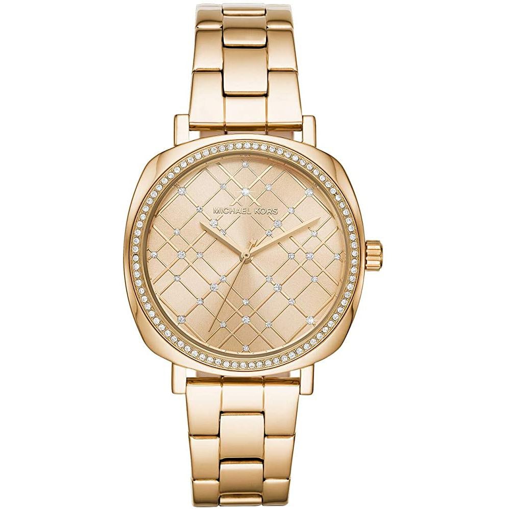 Michael Kors Mk3989 Ladies Gold Nia Watch
