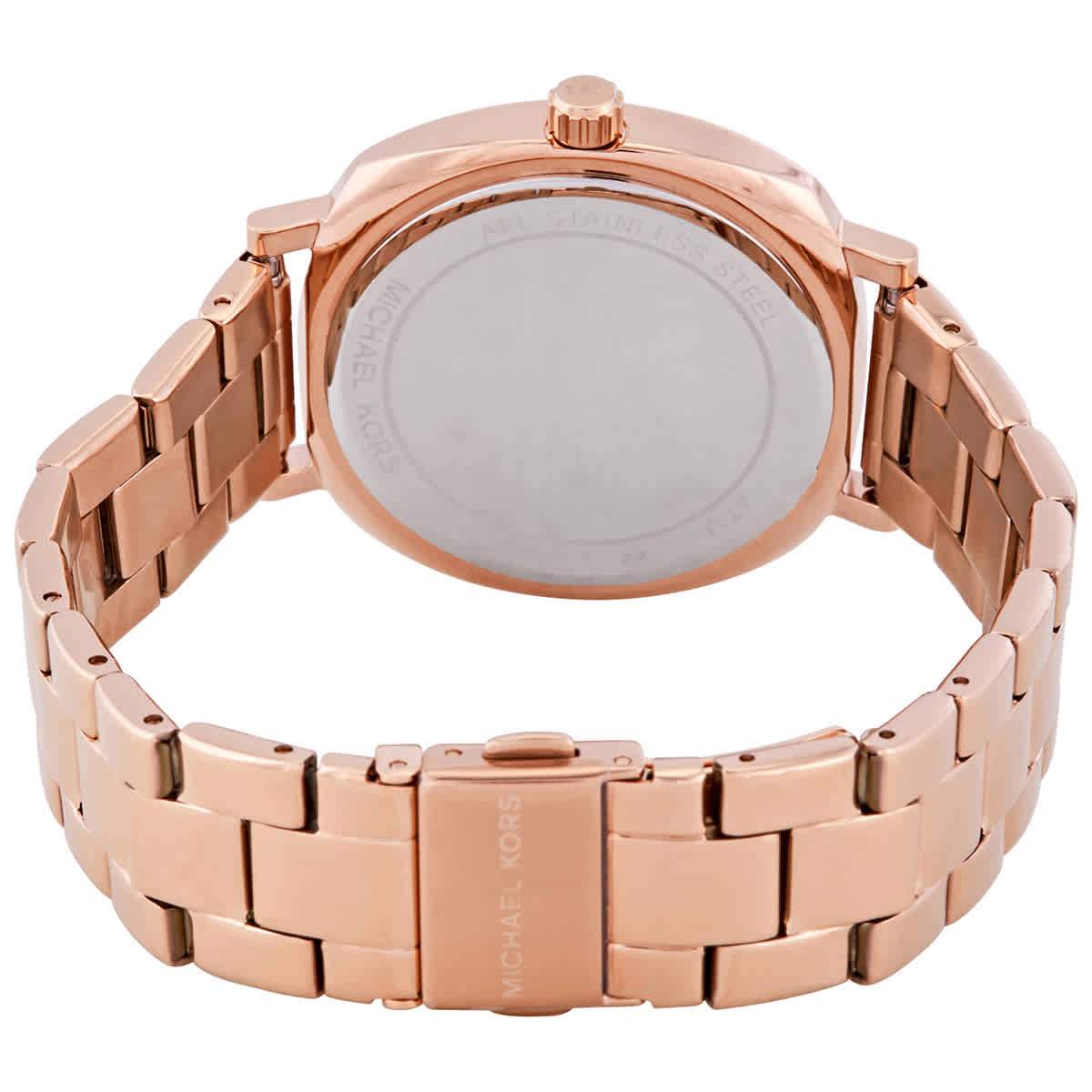Michael Kors Mk3990 Ladies Rose Gold Nia Watch