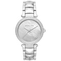 Michael Kors Mk6424 Ladies Designer Silver Watch