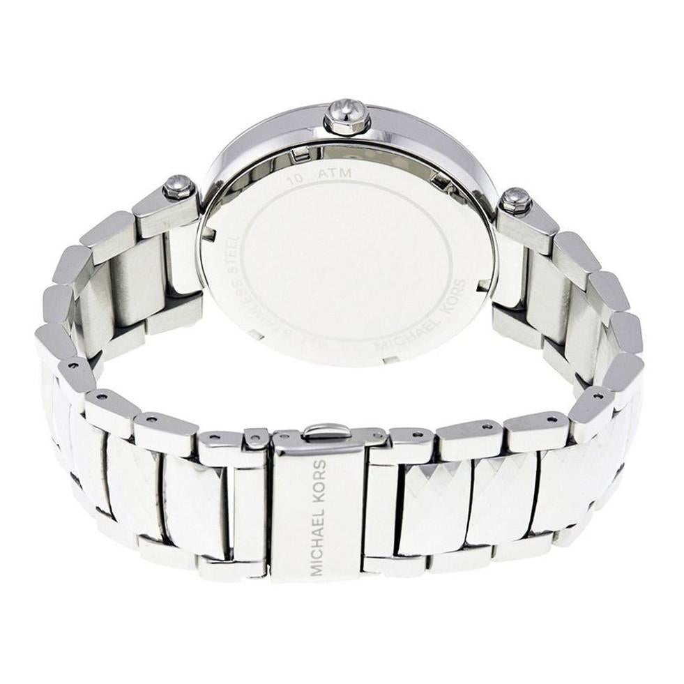 Michael Kors Mk6424 Ladies Designer Silver Watch
