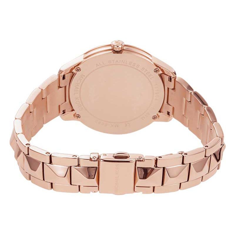 Michael Kors Mk6671 Ladies Rose Gold Runway Mercer