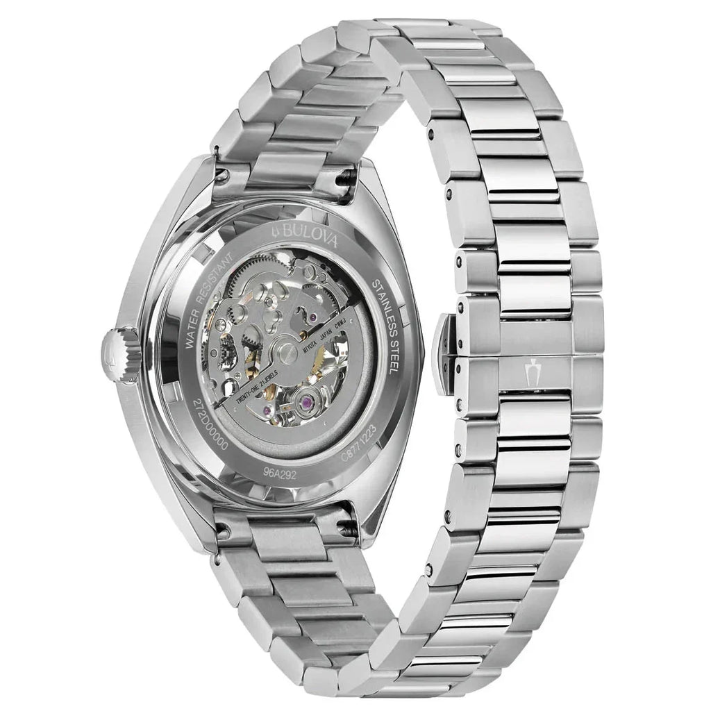 Bulova Classic Automatic Mens Blue Watch 96a292